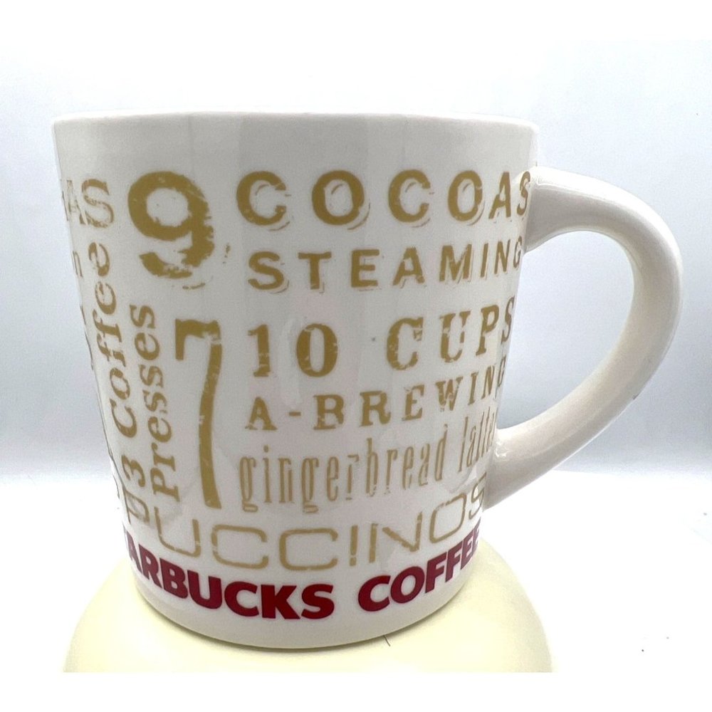 Starbucks Coffee 12 Days of Christmas Mug